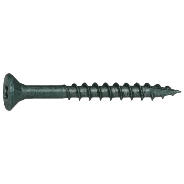 Saberdrive Deck Screw, #9 x 1-3/4 in, Steel, Flat Head, Torx Drive, 704 PK 09316 - main